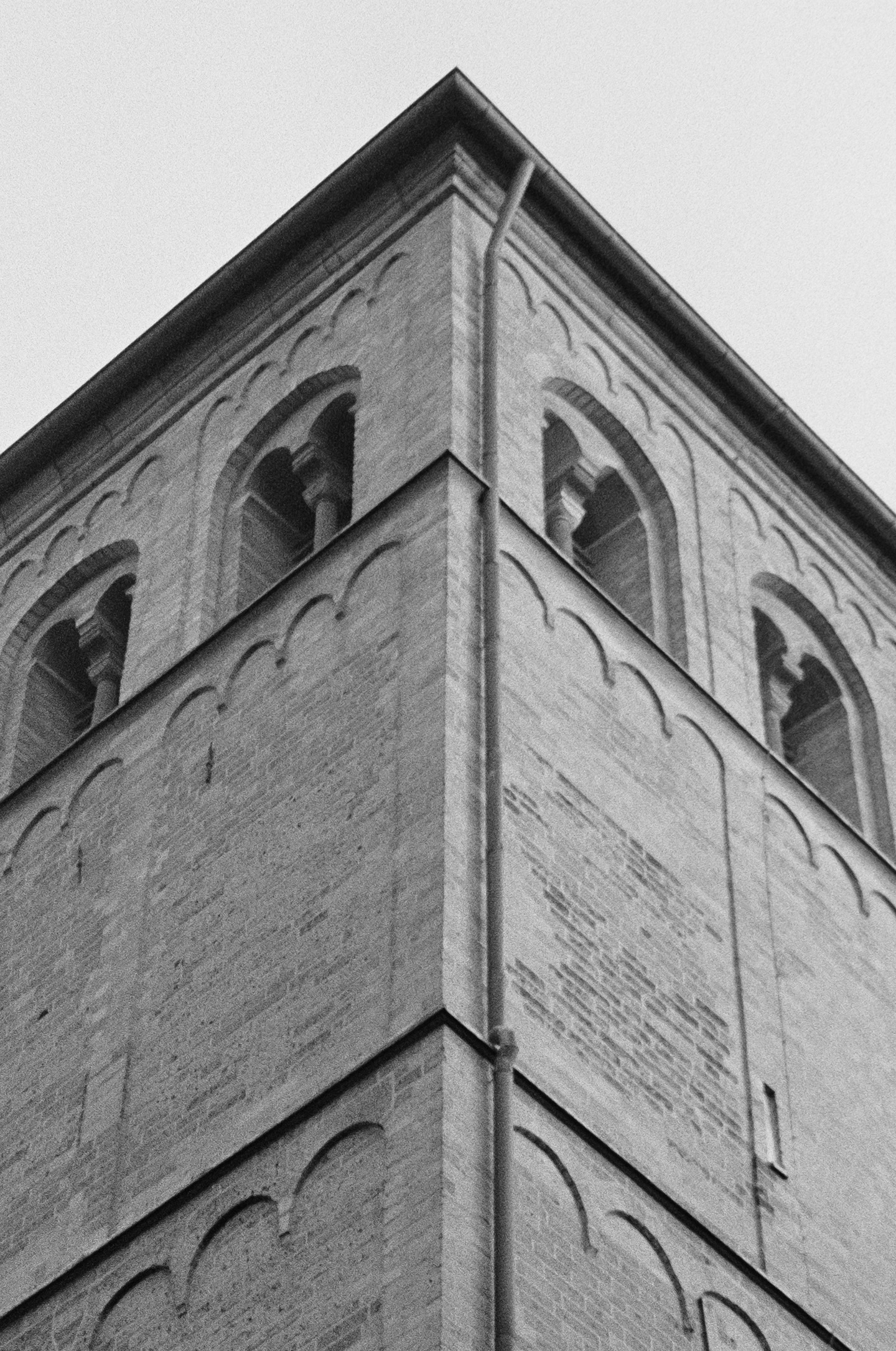 from below
